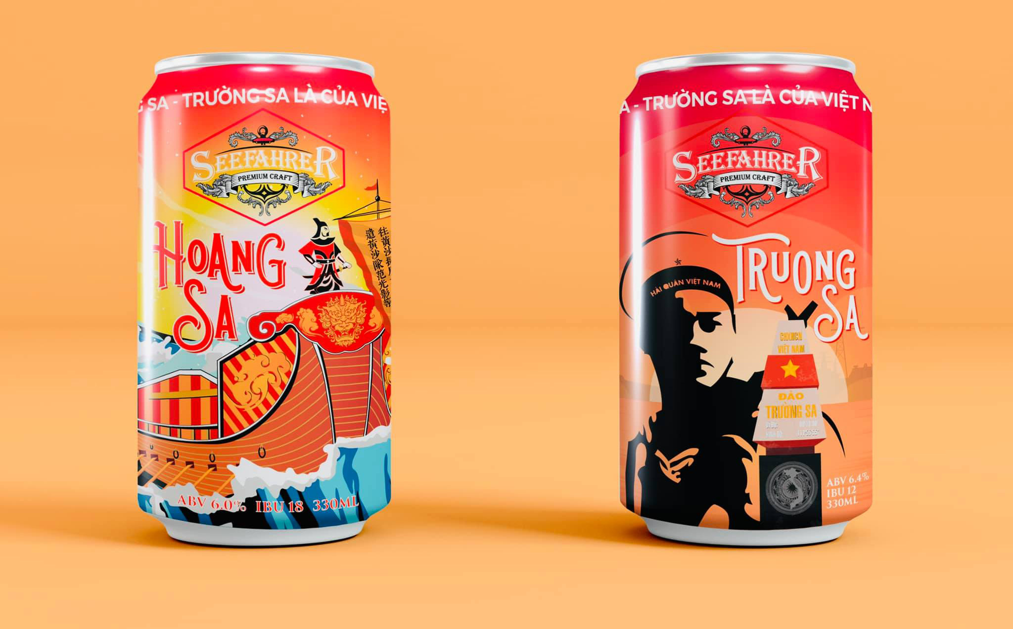 Bia Việt Nam đầu ti&#234;n mang t&#234;n Ho&#224;ng Sa, Trường Sa: Tr&#234;n vỏ chai c&#243; bảng lệnh của vua Gia Long - Ảnh 1