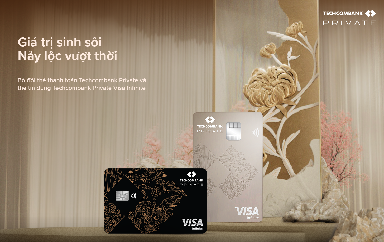 Ra mắt đặc quyền Techcombank Private: Bộ đ&#244;i thẻ thanh to&#225;n &amp; thẻ t&#237;n dụng xứng tầm vị thế - Ảnh 1