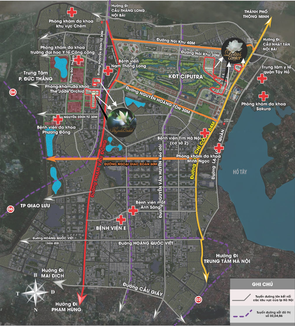 Hệ thống chăm s&oacute;c sức khoẻ to&agrave;n diện cho cư d&acirc;n The Jade Orchid v&agrave; The Lotus Center &nbsp;