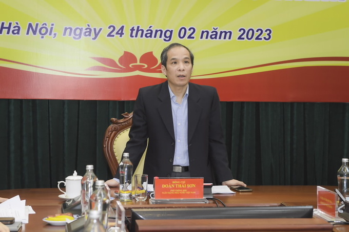 Ph&oacute; thống đốc NHNN Đo&agrave;n Th&aacute;i Sơn.