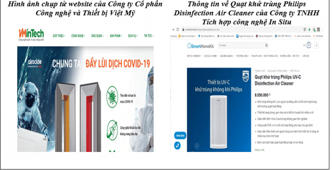 Bộ C&#244;ng Thương khuyến c&#225;o cẩn trọng khi mua c&#225;c sản phẩm điện tử c&#243; chức năng diệt Covid-19 - Ảnh 2