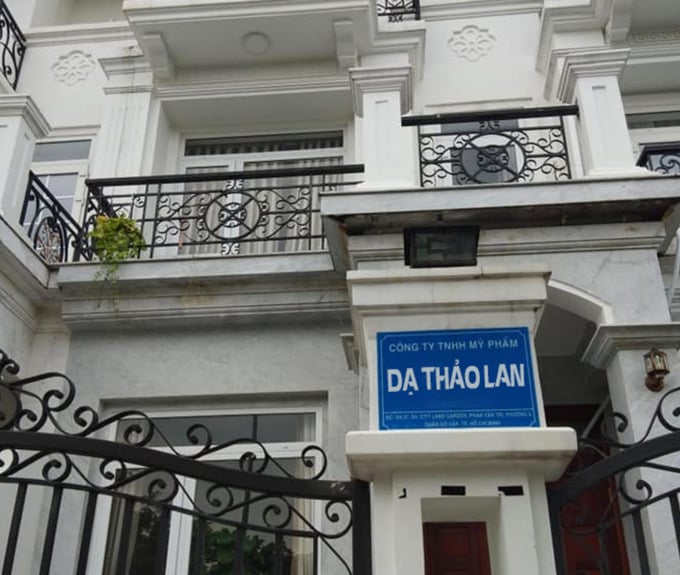 Trụ sở C&ocirc;ng ty TNHH Mỹ phẩm Dạ Thảo Lan