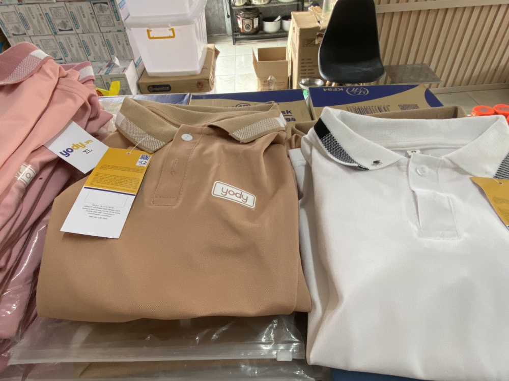 Nam Định: Ph&#225;t hiện v&#224; bắt giữ số lượng lớn sản phẩm giả mạo nh&#227;n hiệu Yody - Ảnh 1