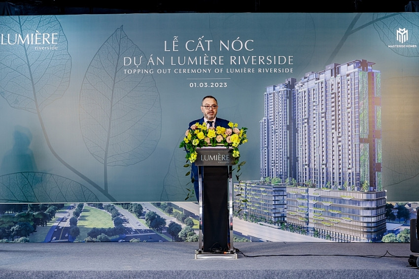 Masterise Homes ch&#237;nh thức cất n&#243;c dự &#225;n LUMI&#200;RE riverside - Ảnh 3