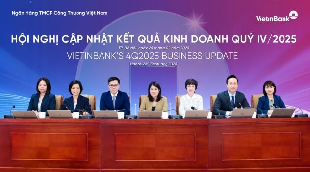 To&agrave;n cảnh Hội nghị cập nhật kết quả kinh doanh qu&yacute; 4 v&agrave; năm 2025 của VietinBank