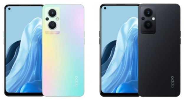 Hai t&ugrave;y chọn m&agrave;u sắc&nbsp;Rainbow (cầu vồng) v&agrave; đen của Oppo Reno7 Z 5G.