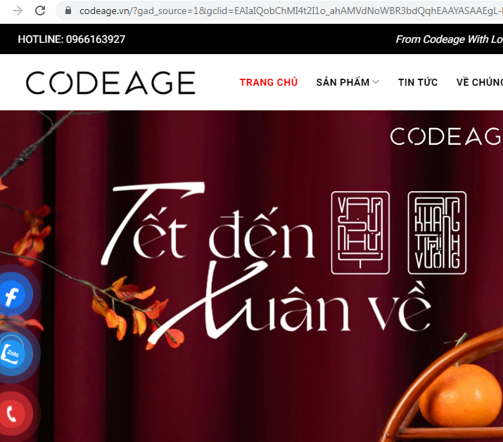 C&ocirc;ng ty TNHH CHIS Việt Nam bị buộc phải th&aacute;o gỡ Liposmal NMN, Polyphenols Broad Spectrum, Liposomal vitamin C khỏi website htths://codeage.vn/.