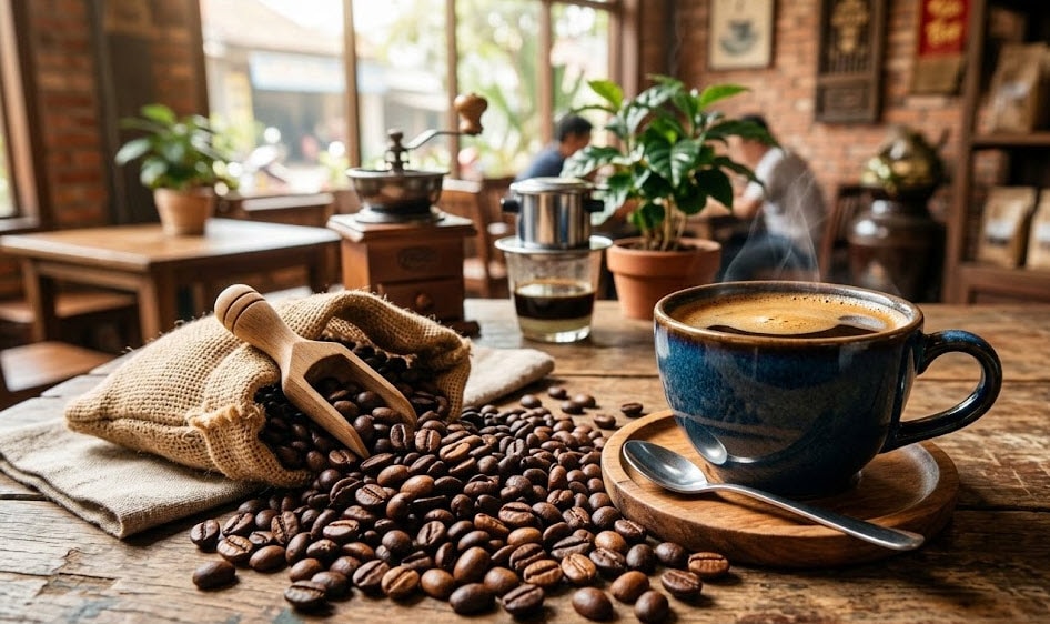 Giá cà phê hôm nay 4/3: Tây Nguyên bật tăng mạnh, Robusta nhảy gần 4% - Ảnh 1