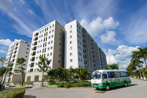 Một g&oacute;c Dự &aacute;n nh&agrave; ở x&atilde; hội Bamboo Garden (huyện Quốc Oai). Ảnh: H&Agrave; THU