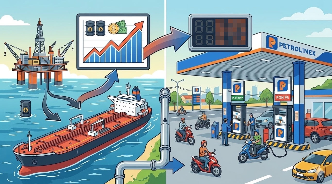 Gi&aacute; xăng dầu s&aacute;ng ng&agrave;y 6/3/2026 - Ảnh minh họa