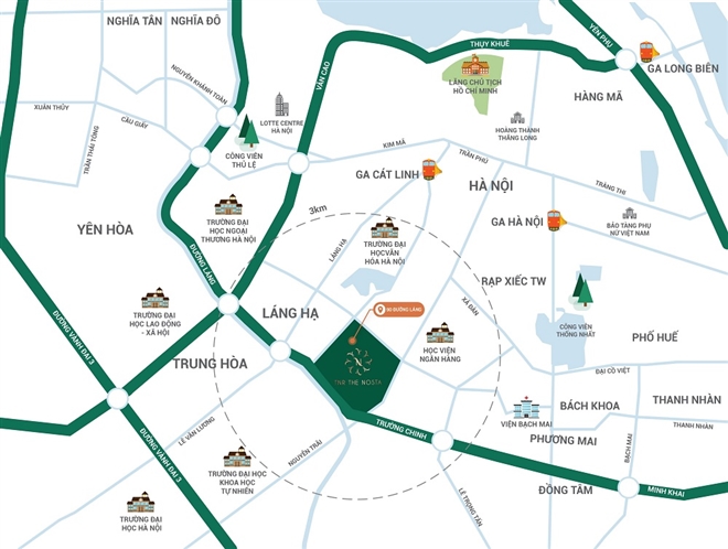 TNR The Nosta với vị tr&iacute; trung t&acirc;m thường l&agrave; lựa chọn h&agrave;ng đầu cho giới đầu tư &ldquo;Buy-To-Let&rdquo;.