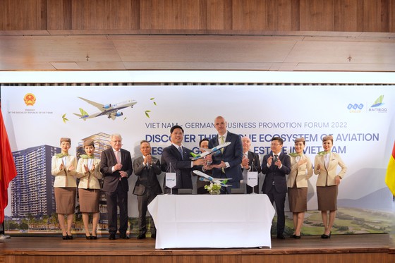 3 k&yacute; kết quan trọng được triển khai giữa h&atilde;ng h&agrave;ng kh&ocirc;ng Bamboo Airways v&agrave; c&aacute;c đối t&aacute;c chiến lược tại Đức &nbsp;
