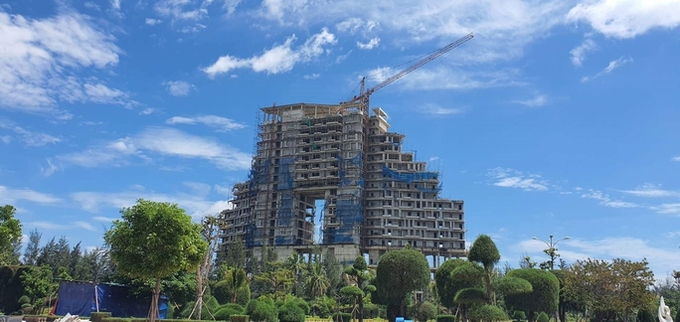 Dự &aacute;n của C&ocirc;ng ty cổ phần Du lịch S&agrave;i G&ograve;n -Quảng B&igrave;nh đắp chiếu nhiều năm nay.&nbsp;