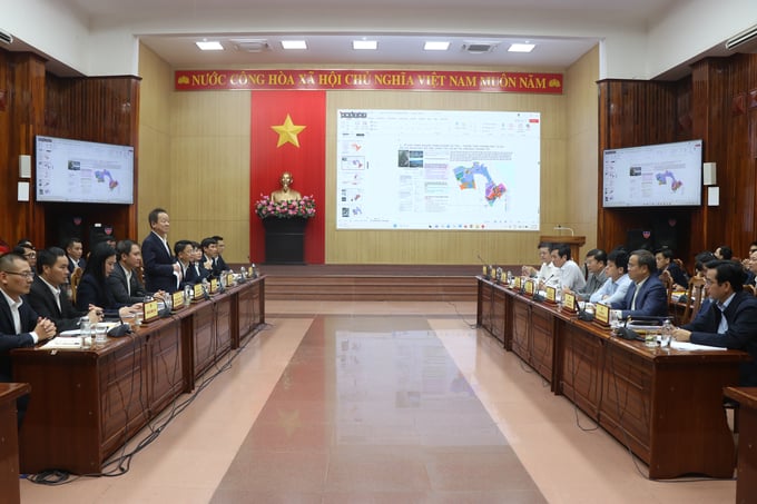 Quang cảnh buổi l&agrave;m việc (Ảnh: T&amp;T Group).