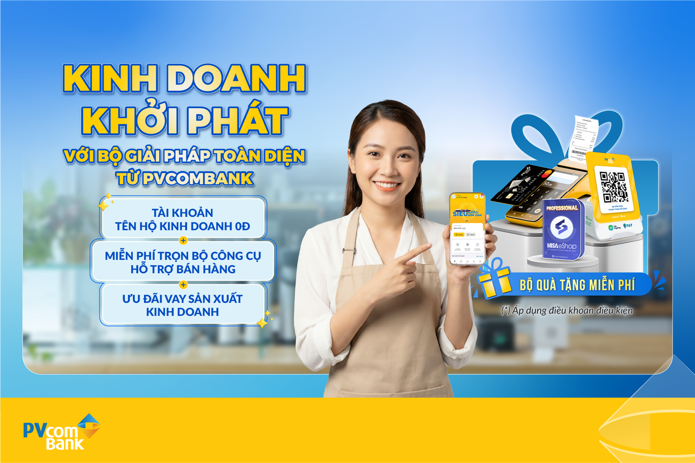 PVcomBank ra mắt giải ph&aacute;p b&aacute;n h&agrave;ng to&agrave;n diện cho Hộ kinh doanh
