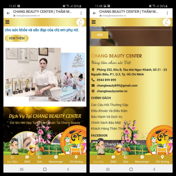 Theo đại diện sở Y tế, đ&acirc;y l&agrave; cơ sở thẩm mỹ &ldquo;chui&rdquo;, chưa được Sở Y tế Tp.HCM cấp ph&eacute;p hoạt động.