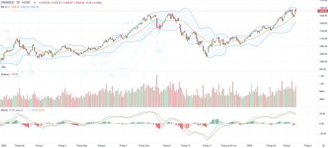 TVSI: Chỉ số VN-Index c&#243; thể sớm c&#226;n bằng trở lại - Ảnh 1