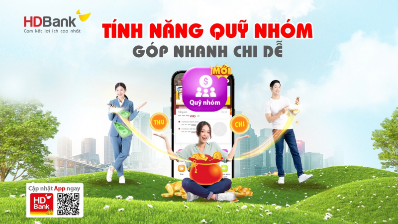 Th&#234;m t&#237;nh năng Quỹ nh&#243;m, App HDBank tiếp tục gia tăng lợi &#237;ch của hệ sinh th&#225;i số - Ảnh 1