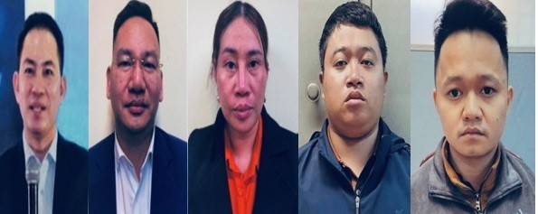 5 đối tượng cầm đầu thuộc C&ocirc;ng ty Cổ phần tập đo&agrave;n Bankland lừa đảo hơn hơn 33 tỷ đồng v&agrave; 30.000 USD.