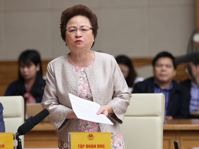 Chủ tịch HĐQT Tập đo&agrave;n BRG Nguyễn Thị Nga.