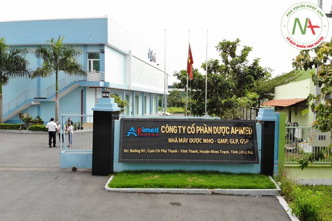 Nh&agrave; m&aacute;y Dược APIMED l&agrave; một trong những cơ sở sản xuất quan trọng của C&ocirc;ng ty Cổ phần Dược phẩm APIMED.