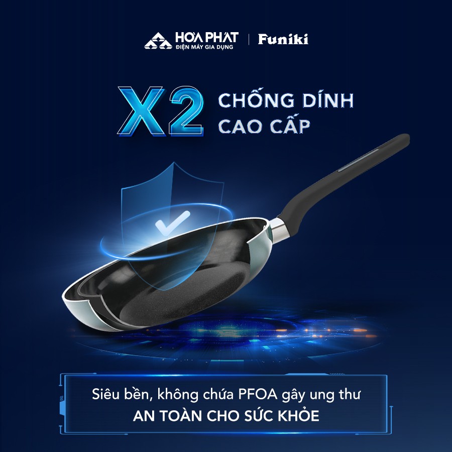 H&#242;a Ph&#225;t ra mắt bộ sưu tập chảo chống d&#237;nh Funiki: Chuẩn bền, chuẩn chống d&#237;nh - Ảnh 1