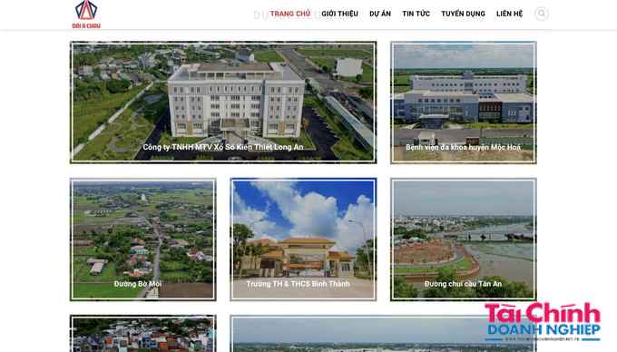 Rất nhiều g&oacute;i thầu x&acirc;y dựng tr&ecirc;n địa b&agrave;n tỉnh Long An đều do C&ocirc;ng ty Đại &Aacute; Ch&acirc;u thực hiện.
