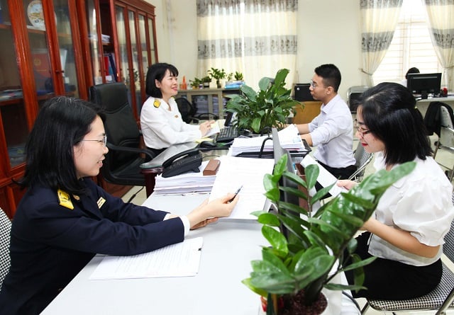 Cục Thuế Vĩnh Ph&uacute;c sẽ thực hiện loạt biện ph&aacute;p thu nợ thuế trong năm 2024. (Ảnh: Cổng Th&ocirc;ng tin điện tử Cục Thuế Vĩnh Ph&uacute;c)