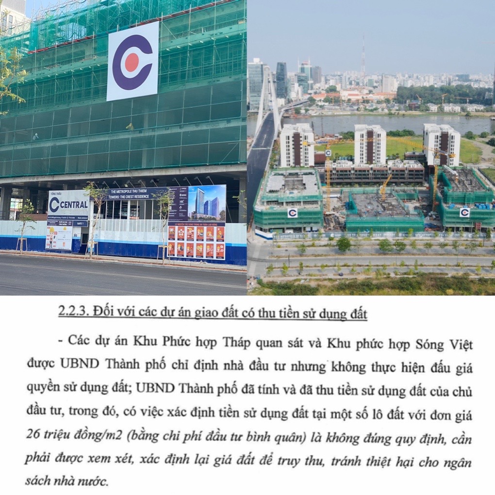 Dự &aacute;n Metrople Thủ Thi&ecirc;m cần x&aacute;c định lại gi&aacute; đất để truy thu, tr&aacute;nh thiệt hại cho ng&acirc;n s&aacute;ch Nh&agrave; nước