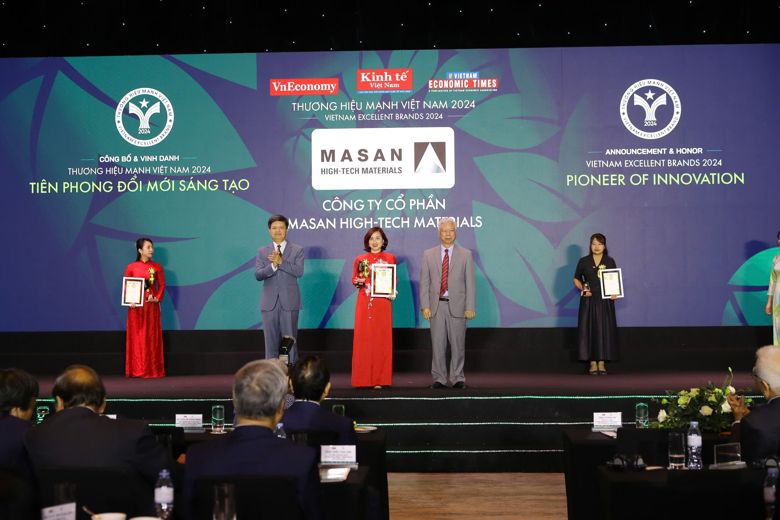 Masan High-Tech Materials được vinh danh "Top 10 Thương hiệu mạnh &ndash; Ti&ecirc;n phong Đổi mới s&aacute;ng tạo"