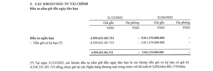 Khoản đầu từ t&agrave;i ch&iacute;nh hơn 4.500 tỷ của BĐS CRV.