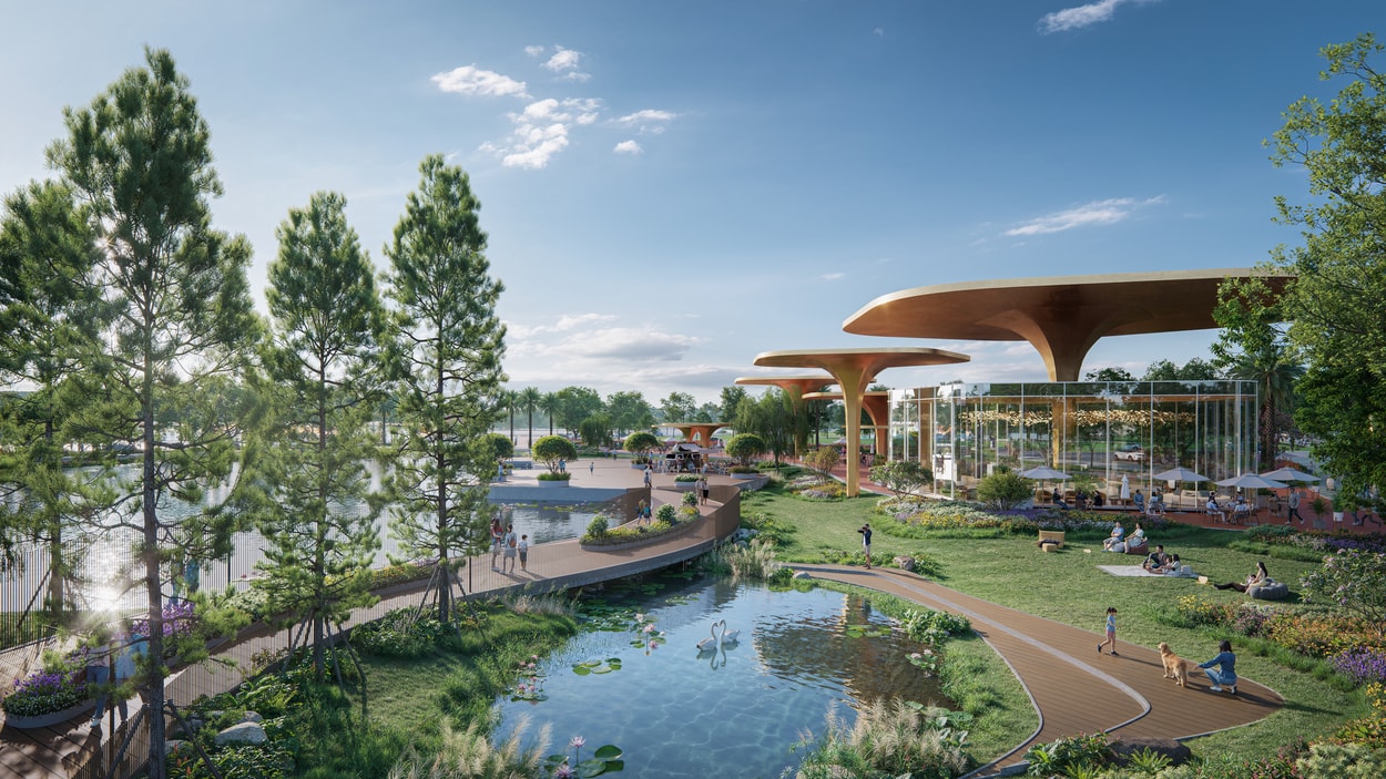 The Parkland mang đến nhịp sống kh&aacute;c biệt giữa đại đ&ocirc; thị.