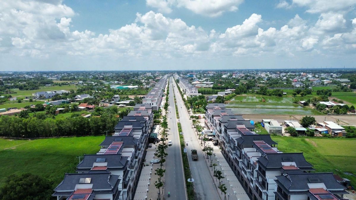 Đức H&ograve;a &ndash; Hậu Nghĩa được quy hoạch l&agrave; trung t&acirc;m h&agrave;nh ch&iacute;nh &ndash; ch&iacute;nh trị mới của T&acirc;y Ninh. Ảnh: Bắc B&igrave;nh.