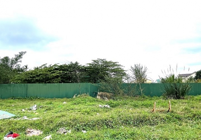 Nhiều dự &aacute;n tại TP Vinh "&ocirc;m đất v&agrave;ng" nhưng chậm tiến độ (ảnh TL)