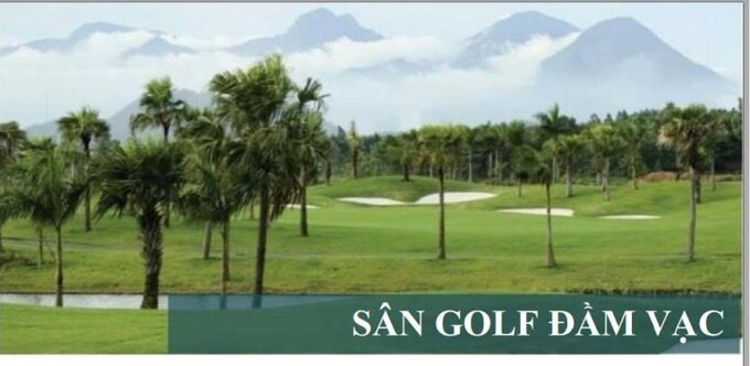CUD - Chủ đầu tư sân golf Đầm Vạc bị ngân hàng rao bán nợ hơn 800 tỷ đồng - Ảnh 1