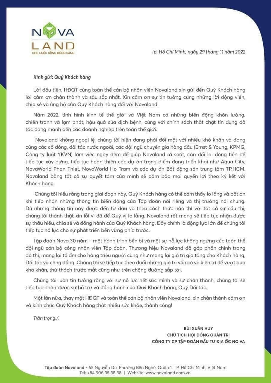 Tập đo&#224;n Novaland đang t&#237;ch cực mua lại tr&#225;i phiếu trước hạn - Ảnh 1