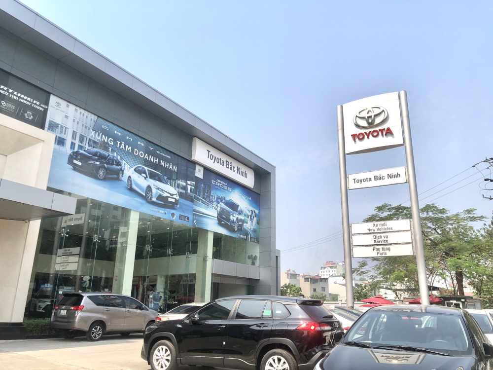 &nbsp;C&ocirc;ng ty TNHH Toyota Bắc Ninh, địa chỉ L&ocirc; A, đường L&ecirc; Th&aacute;i Tổ, Phường V&otilde; Cường, Th&agrave;nh phố Bắc Ninh, Tỉnh Bắc Ninh