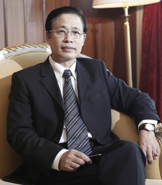 &Ocirc;ng Vũ Minh Ch&acirc;u - người s&aacute;ng lập thương hiệu Bảo T&iacute;n Minh Ch&acirc;u.