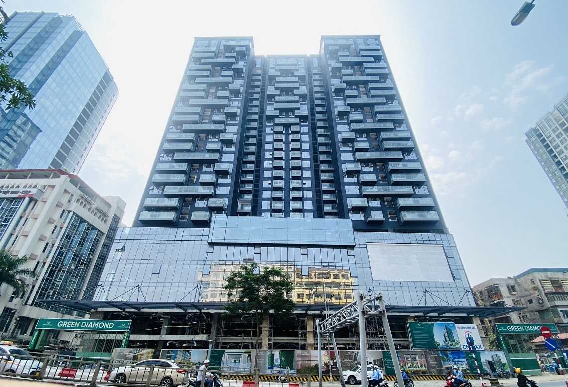 Dự &aacute;n&nbsp;Green Diamond số 93 L&aacute;ng Hạ do Vinaconex l&agrave;m chủ đầu tư.