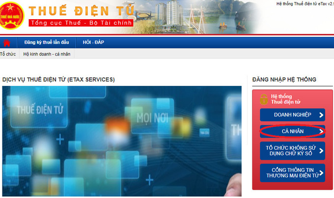 Hướng dẫn c&#225;ch cập nhật th&#244;ng tin căn cước c&#244;ng d&#226;n cho người nộp thuế - Ảnh 1