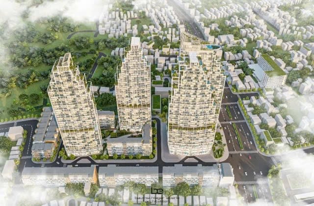 Phối cảnh dự &aacute;n The Esme Dĩ An.