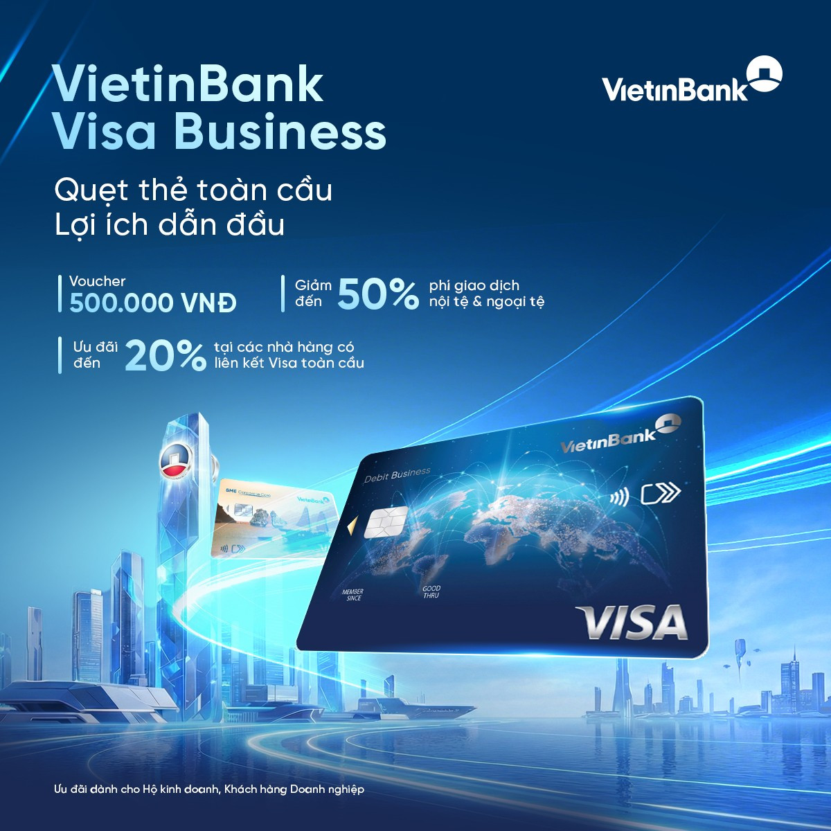 Thẻ VietinBank Visa doanh nghiệp – Giải pháp tài chính ưu việt - Ảnh 2