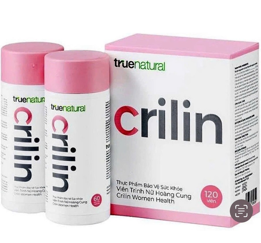 Vi&#234;n trinh nữ ho&#224;ng cung Crilin women Health quảng c&#225;o sai quy định - Ảnh 1