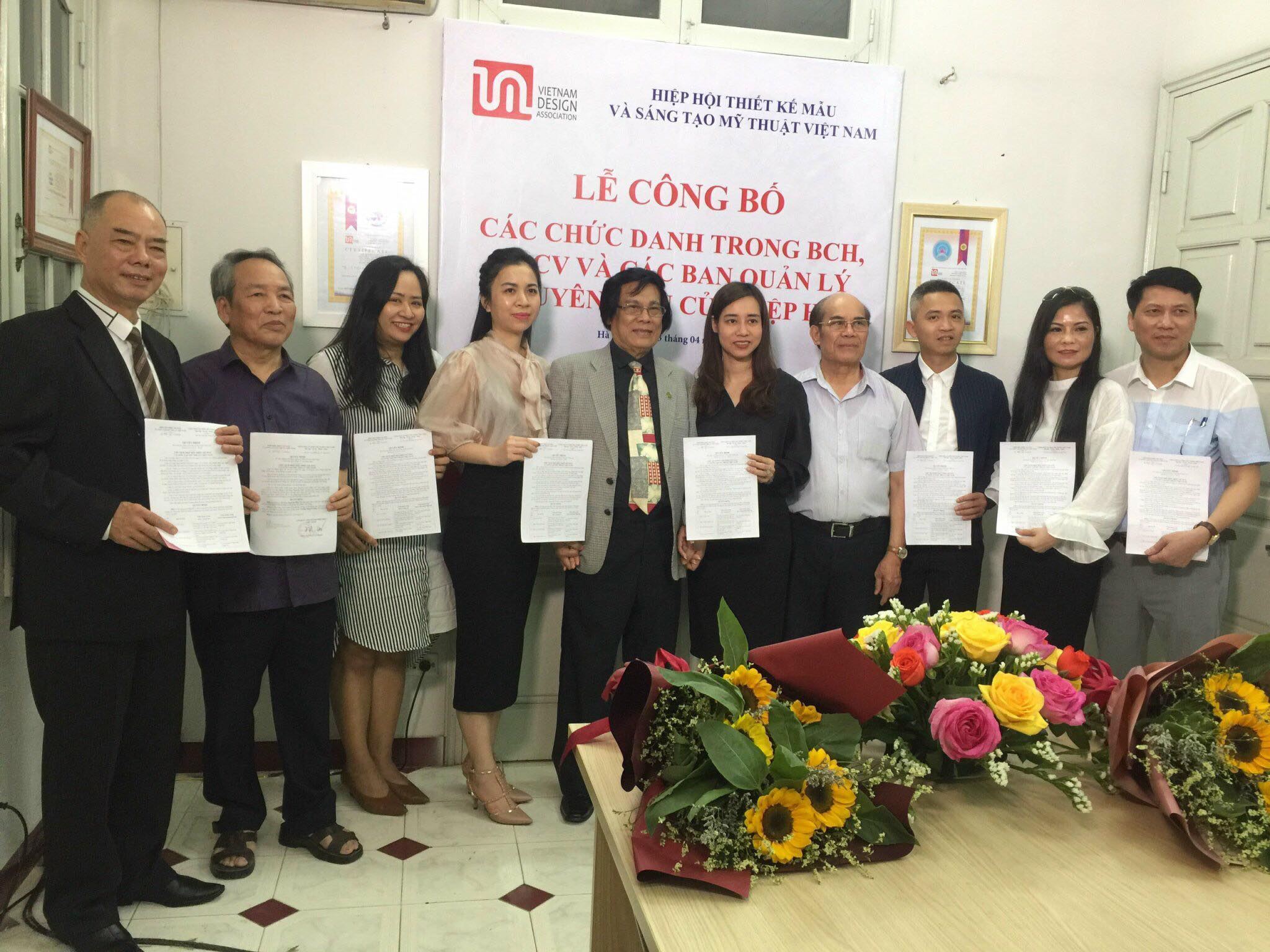 Hiệp hội Thiết kế mẫu v&#224; S&#225;ng tạo mỹ thuật Việt Nam c&#244;ng bố c&#225;c chức danh của Hiệp hội nhiệm kỳ 2018-2023 - Ảnh 5