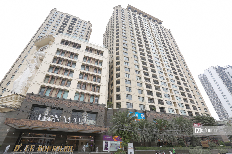 Dự &aacute;n D&rsquo;. Le Roi Soleil tọa lạc tại vị tr&iacute; đất v&agrave;ng kế b&ecirc;n hồ T&acirc;y.(Ảnh: Hữu Thắng)