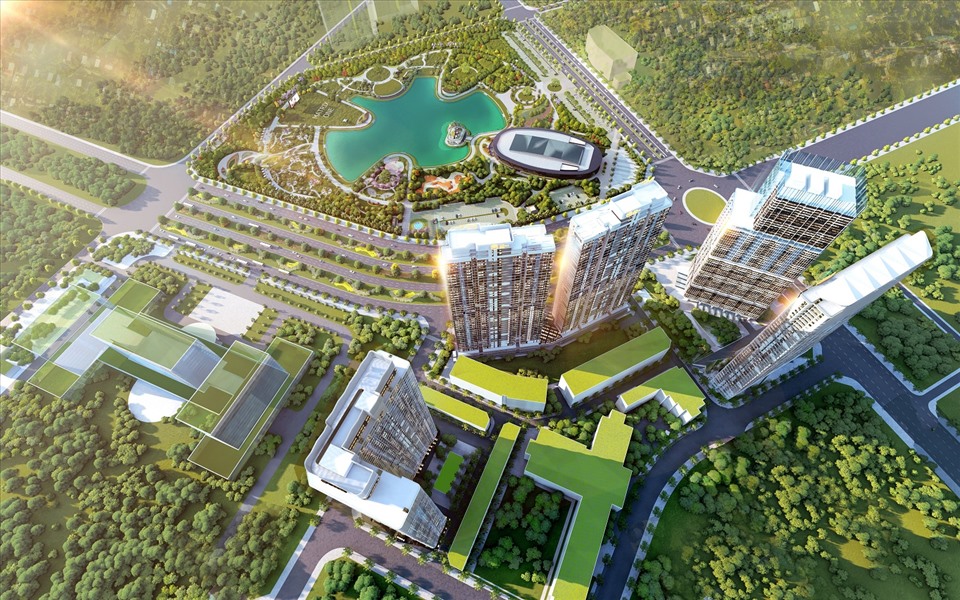 Dự &aacute;n The Matrix One nằm trong quần thể tổ hợp tiện &iacute;ch đa tầng hạng A ph&iacute;a T&acirc;y H&agrave; Nội