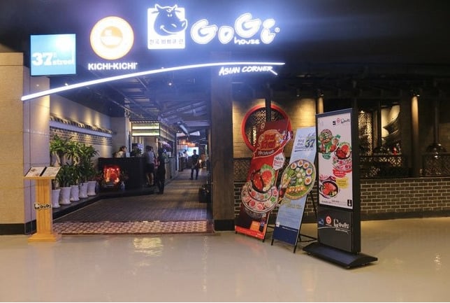 Một trong chuỗi nh&agrave; h&agrave;ng của Golden Gate.