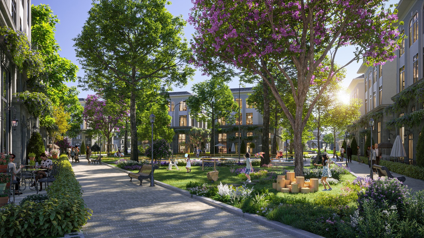 M&ocirc;i trường sống xanh, trong l&agrave;nh tại Central Bay