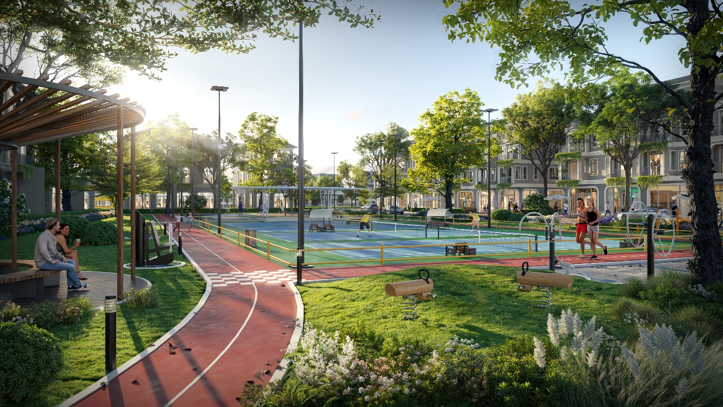 Khu thể thao li&ecirc;n hợp rộng gần 5000m2