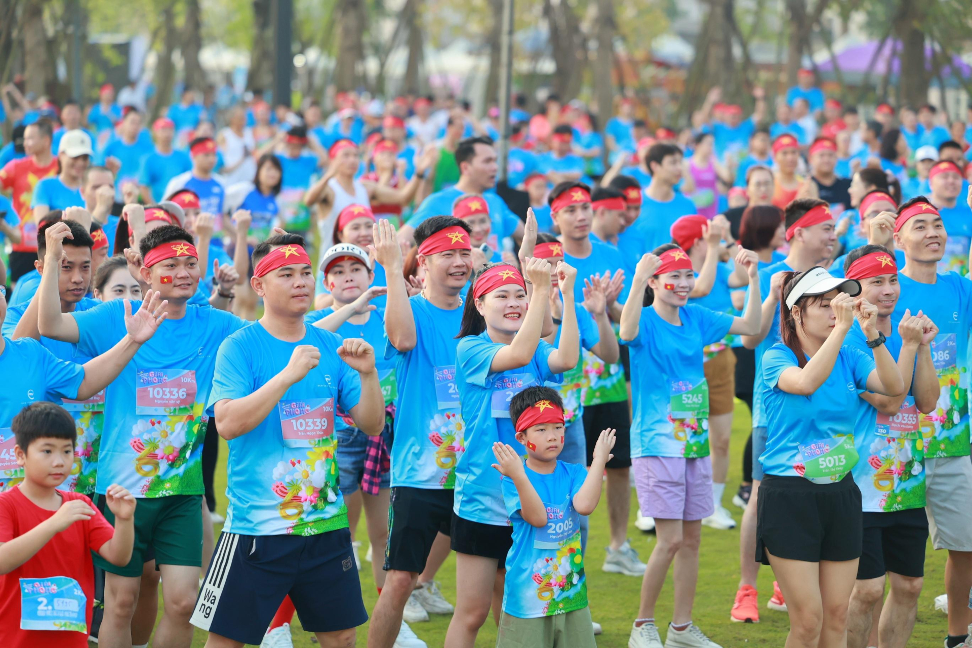 H&agrave;ng ngh&igrave;n người c&oacute; k&igrave; nghỉ lễ vui khỏe, bổ &iacute;ch tại Eco Central Park